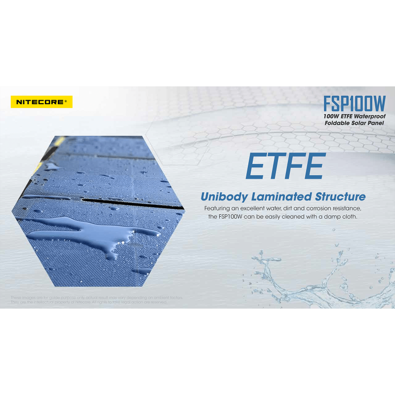ΗΛΙΑΚΟ PANEL NITECORE FSP100W, Φορητό, 100W,...