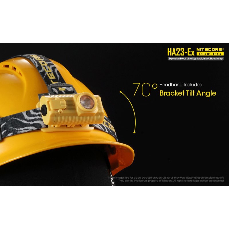 ΦΑΚΟΣ LED NITECORE HEADLAMP HA23-EX, Explosion...