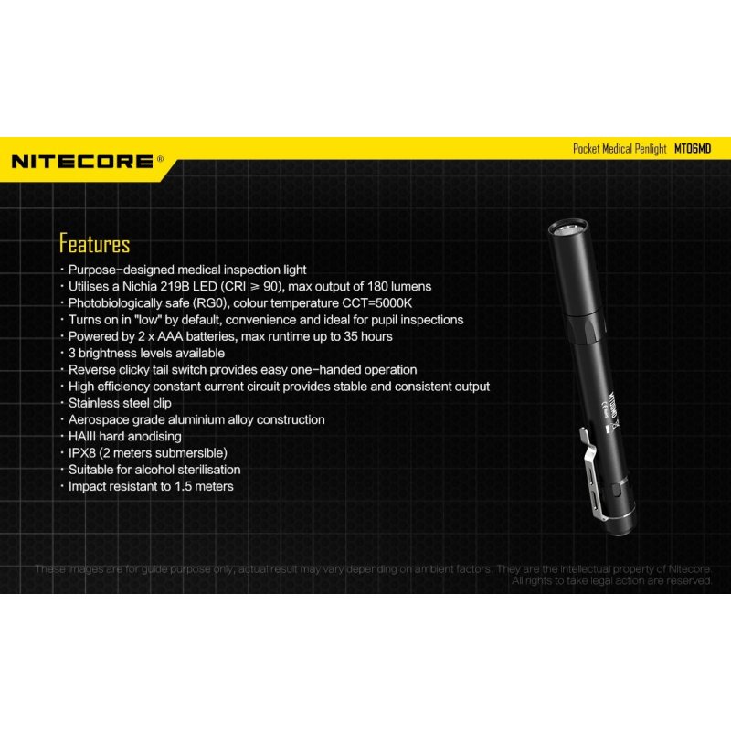 ΦΑΚΟΣ LED NITECORE MULTI TASK MT06MD