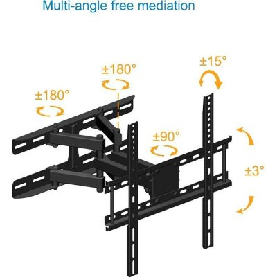 AX VENUS 23"-60" - ΒΑΣΗ TV ΜΕ ΔΙΠΛΟ ΒΡΑΧΙΟΝΑ...