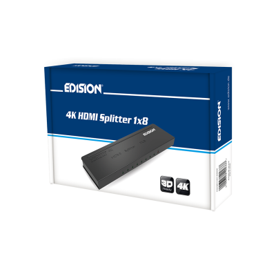 4K HDMI Splitter 1x8