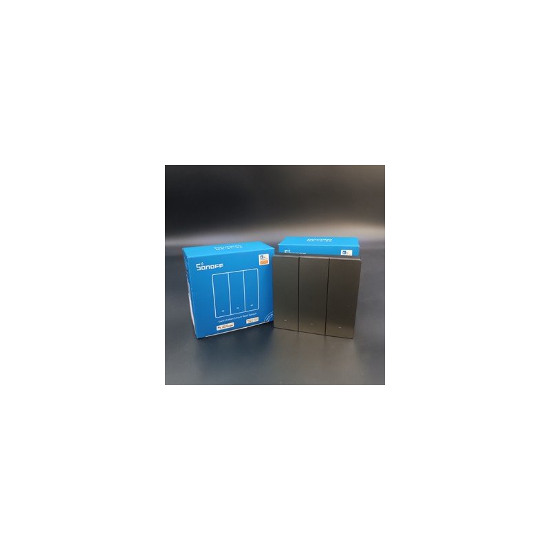 Sonoff Χωνευτός Διακόπτης Τοίχου Wi-Fi με Τρία...