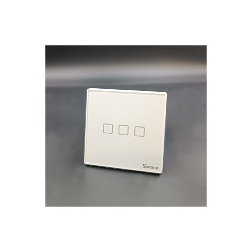 Sonoff Εξωτερικός Γυάλινος Διακόπτης Τοίχου Wi-Fi Τριπλός