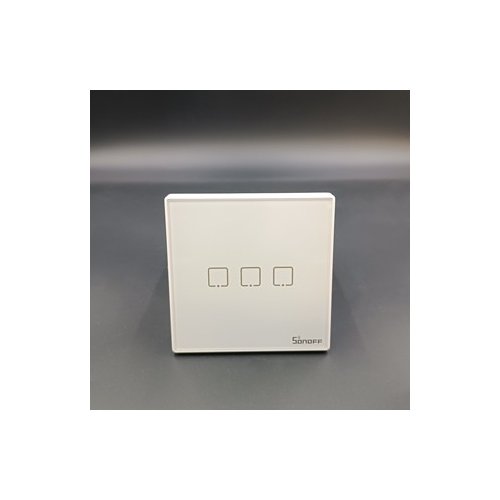 Sonoff Εξωτερικός Γυάλινος Διακόπτης Τοίχου Wi-Fi Τριπλός 2