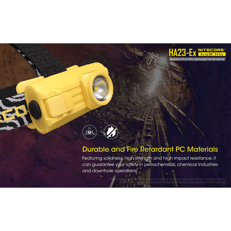 ΦΑΚΟΣ LED NITECORE HEADLAMP HA23-EX, Explosion...