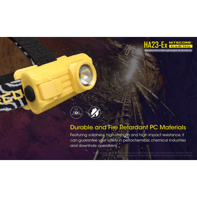 ΦΑΚΟΣ LED NITECORE HEADLAMP HA23-EX, Explosion...