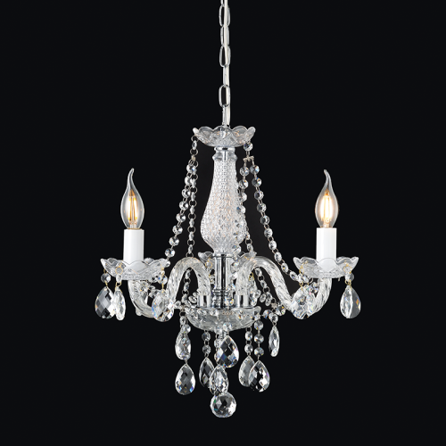 ^NETTO ΚΡΕΜΑΣ Φ/Σ 3ΧΕ14 ΔΙΑΦΑΝΟ ΚΡΥΣΤΑΛΛΟ+ΧΡΩΜΙΟ ΜΕΤΑΛΛΟ...