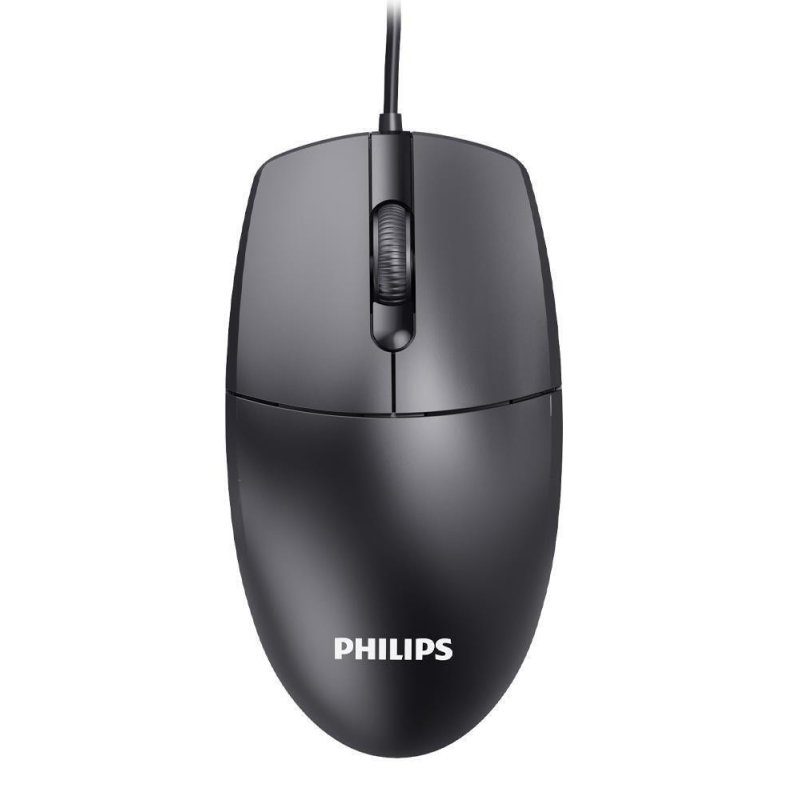Philips SPK7247 Ενσύρματο Ποντίκι Μαύρο