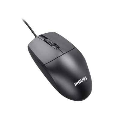 Philips SPK7247 Ενσύρματο Ποντίκι Μαύρο