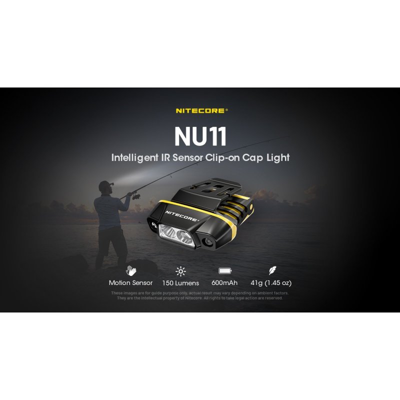 ΦΑΚΟΣ LED NITECORE HEADLAMP NU11, Inteligent IR...