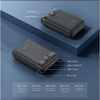 Veger S20 Power Bank 20000mAh 20W