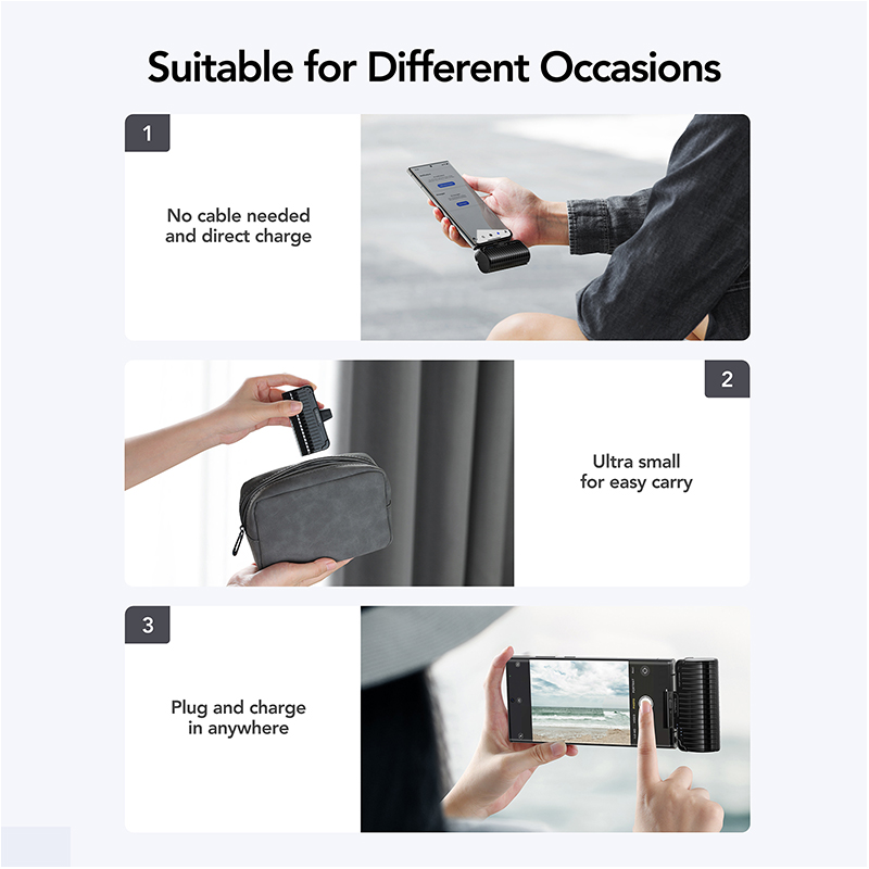 Veger W0558 Power Bank 5000mAh 20W με Θύρα...