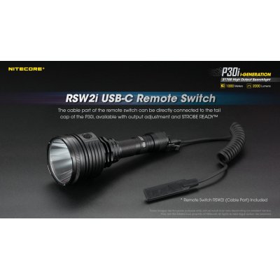 ΦΑΚΟΣ LED NITECORE PRECISE P30i, 2000 Lumens,...