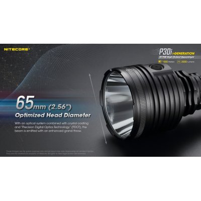 ΦΑΚΟΣ LED NITECORE PRECISE P30i, 2000 Lumens,...