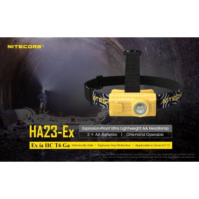ΦΑΚΟΣ LED NITECORE HEADLAMP HA23-EX, Explosion...