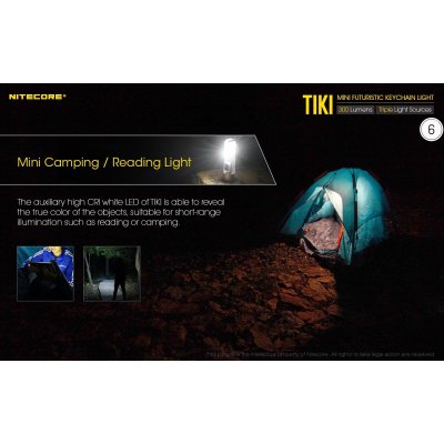 ΦΑΚΟΣ LED NITECORE TIKI LE, Black, USB-C, 300...