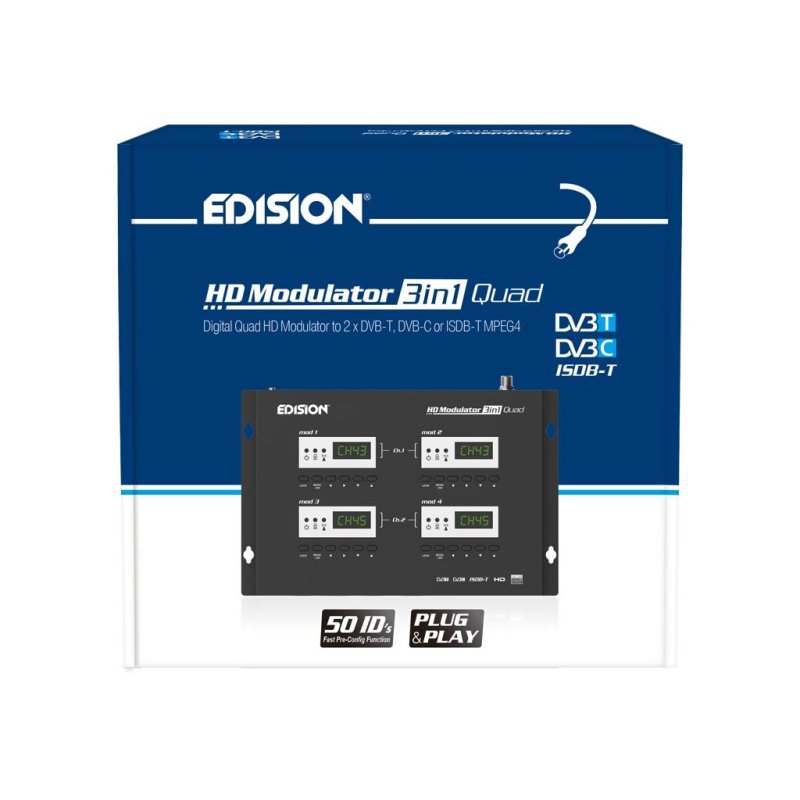 HDMI MODULATOR 3in1 QUAD