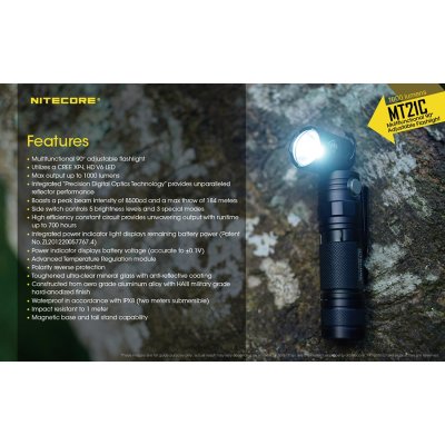 ΦΑΚΟΣ LED NITECORE MULTI TASK MT21C