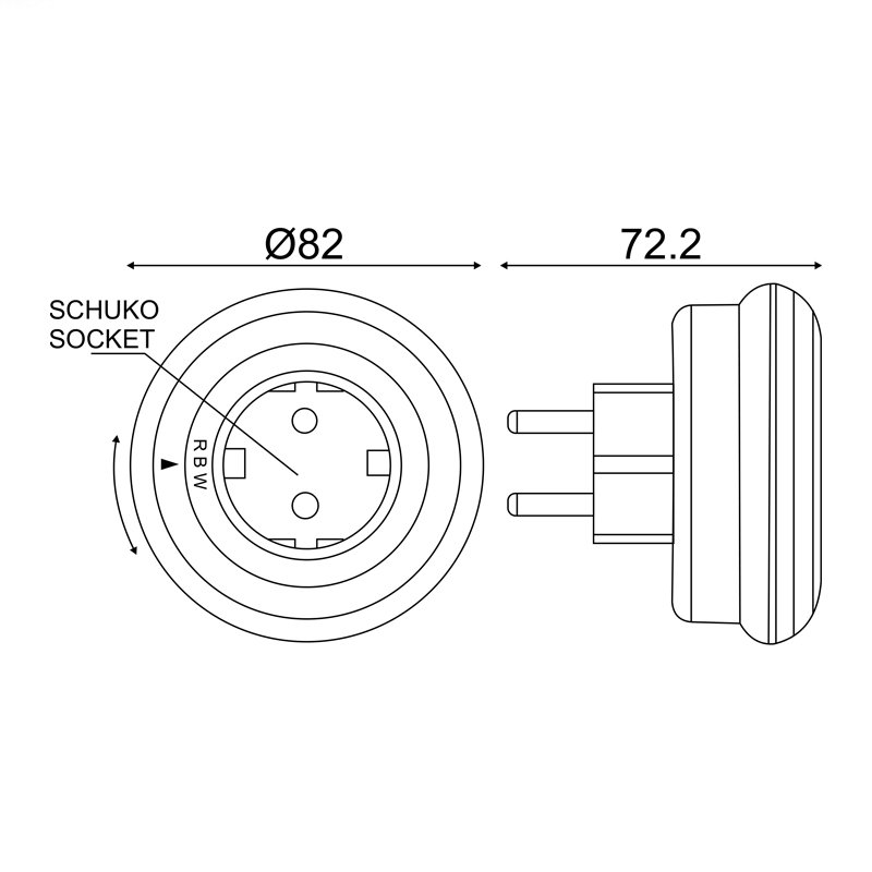 LED ΛΑΜΠΑΚΙ ΝΥΚΤΟΣ 0,5W ΜΕ ΠΡΙΖΑ...