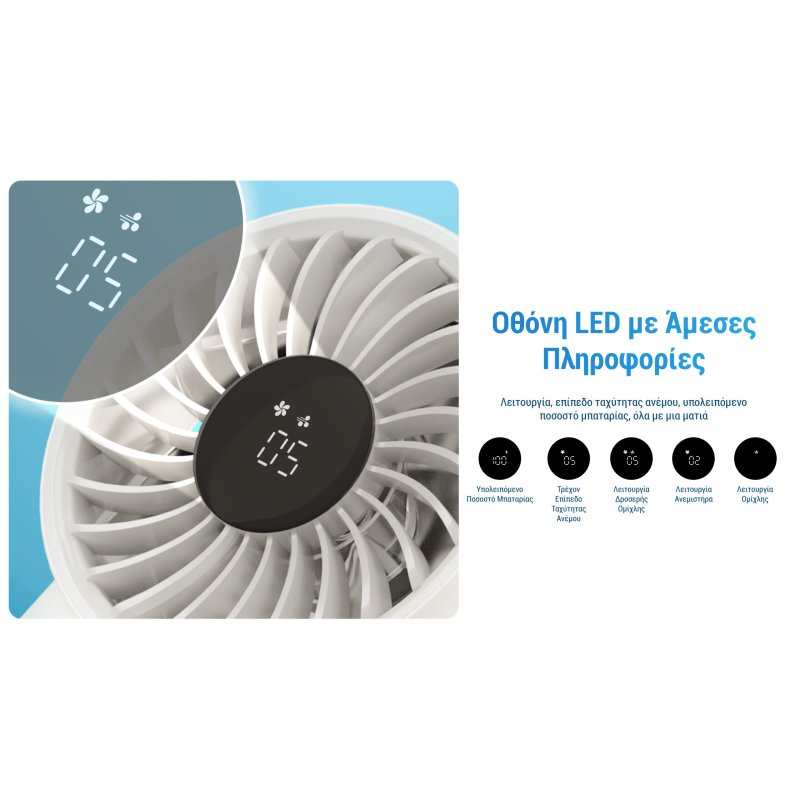 ΑΝΕΜΙΣΤΗΡΑΣ ΑΤΟΜΙΚΟΣ NITECORE izzCool 30