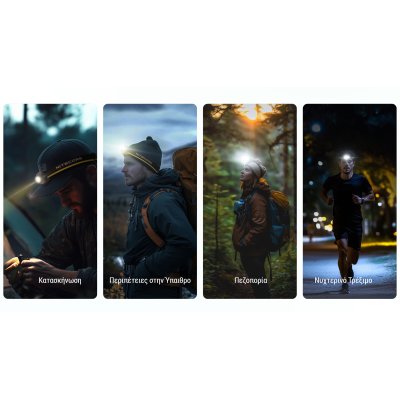 ΦΑΚΟΣ LED NITECORE HEADLAMP HA23 UHE, Black