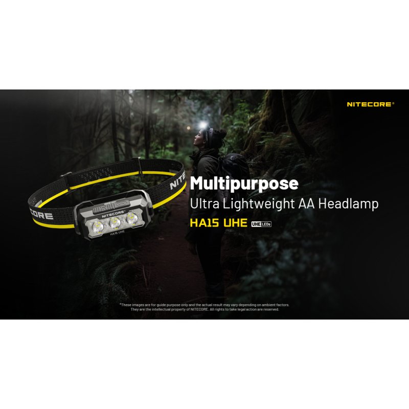 ΦΑΚΟΣ LED NITECORE HEADLAMP HA15 UHE,...