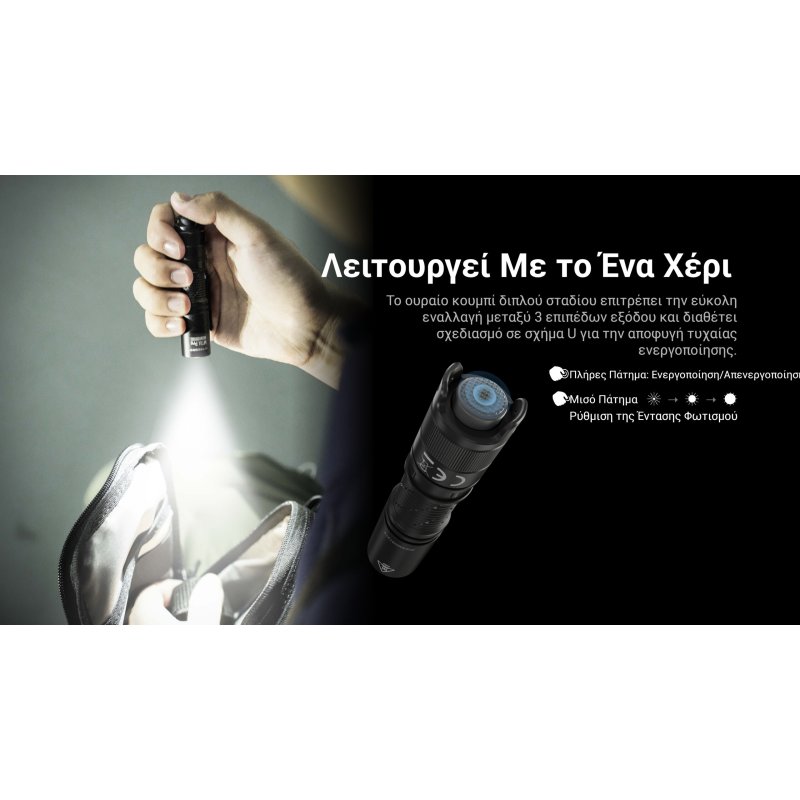 ΦΑΚΟΣ LED NITECORE MULTI TASK MT1A PRO