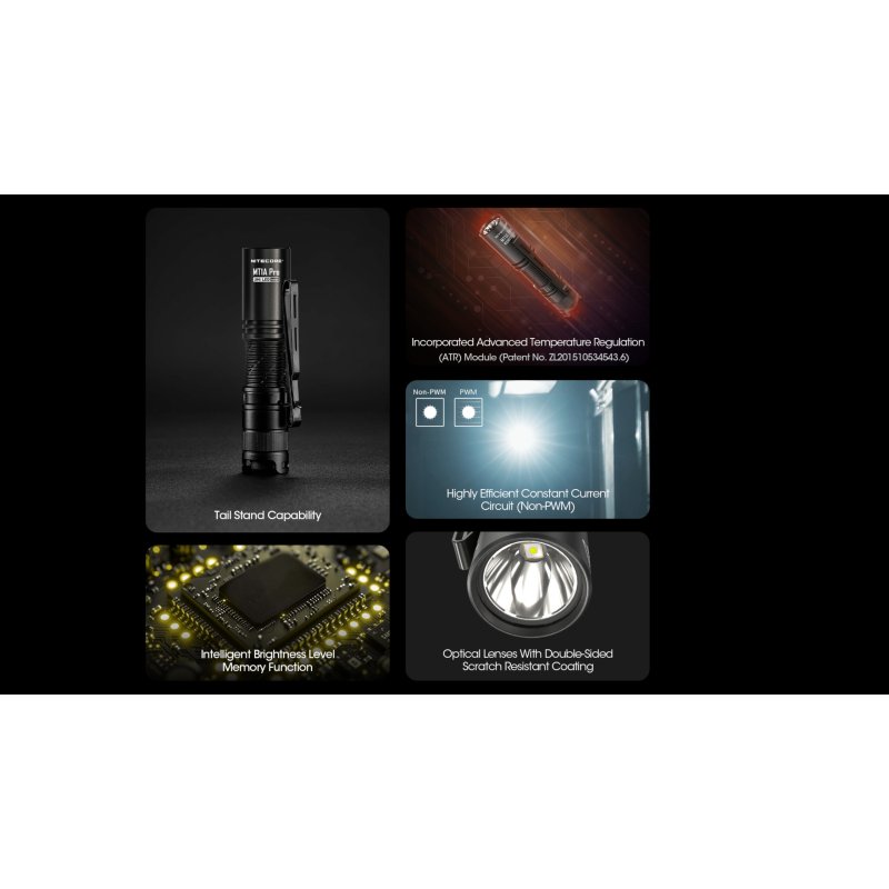 ΦΑΚΟΣ LED NITECORE MULTI TASK MT1A PRO