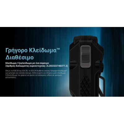 ΦΑΚΟΣ LED NITECORE EDC29 UHi, 6500Lumens