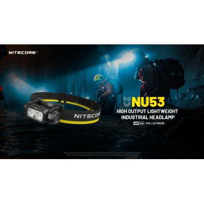 ΦΑΚΟΣ LED NITECORE HEADLAMP NU53, 1800Lm , 6000ma