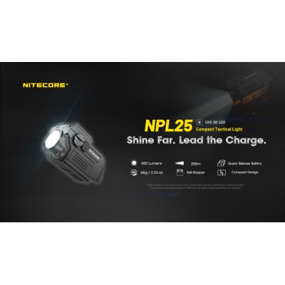 ΦΑΚΟΣ LED NITECORE NPL25, 900lumens