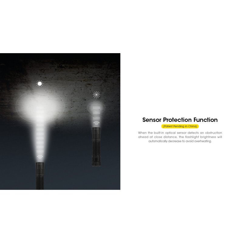 ΦΑΚΟΣ LED NITECORE EDC33, 4000Lumens, UHi LED