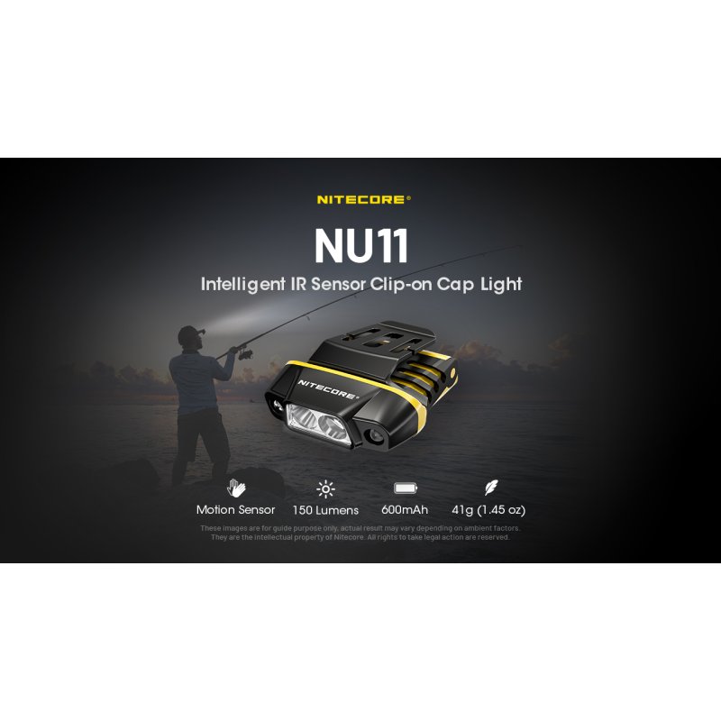 ΦΑΚΟΣ LED NITECORE HEADLAMP NU11, Inteligent IR...