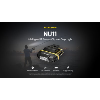 ΦΑΚΟΣ LED NITECORE HEADLAMP NU11, Inteligent IR...