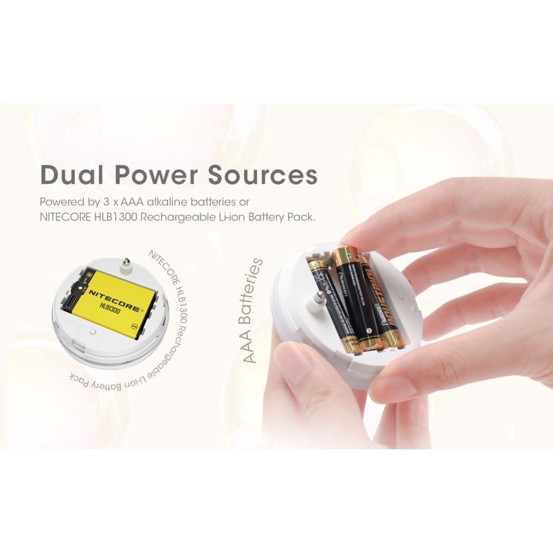 ΦΑΚΟΣ LED NITECORE BUBBLE_WH