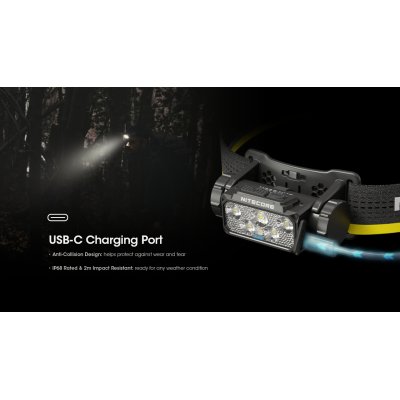 ΦΑΚΟΣ LED NITECORE HEADLAMP HC60 UHE, 1600 Lumens