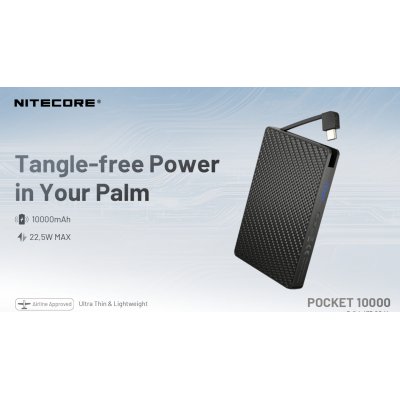 POWER BANK NITECORE POCKET 10000 USB-C ,...