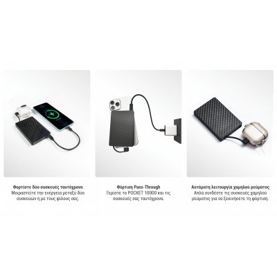 POWER BANK NITECORE POCKET 10000 USB-C ,...