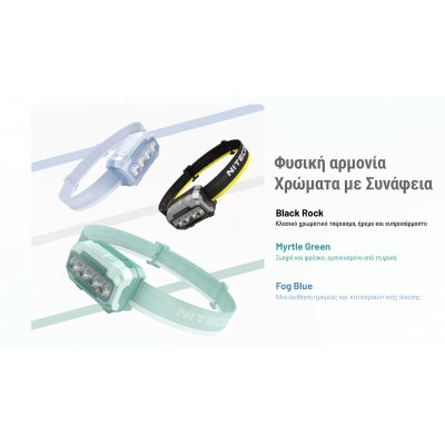 ΦΑΚΟΣ LED NITECORE HEADLAMP HA23 UHE, Black