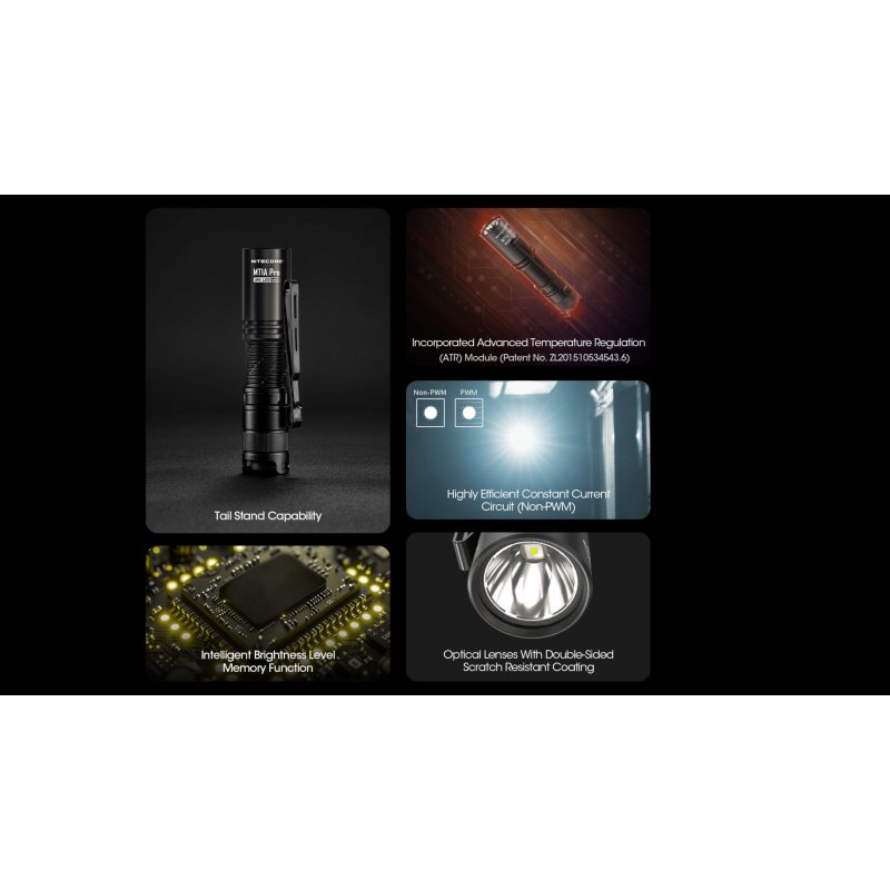 ΦΑΚΟΣ LED NITECORE MULTI TASK MT1A PRO