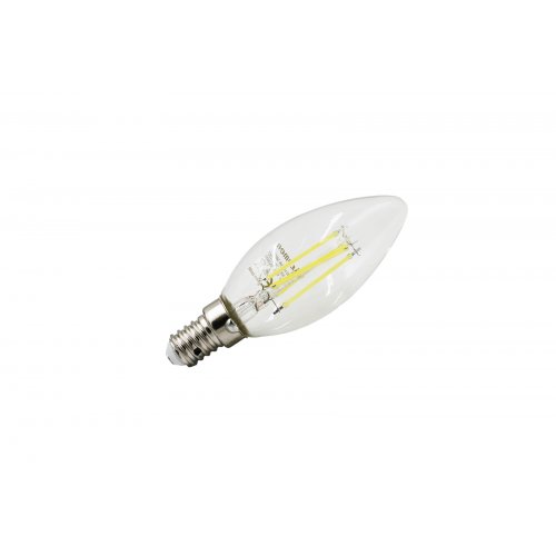 LED ΛΑΜΠΑ COG ΚΕΡΑΚΙ ΔΙΑΦΑΝΟ Ε14 4W 230V ΨΥΧΡΟ