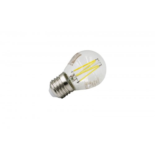 LED ΛΑΜΠΑ COG ΣΦΑΙΡΙΚΟ ΔΙΑΦΑΝΟ Ε27 4W 230V ΘΕΡΜΟ