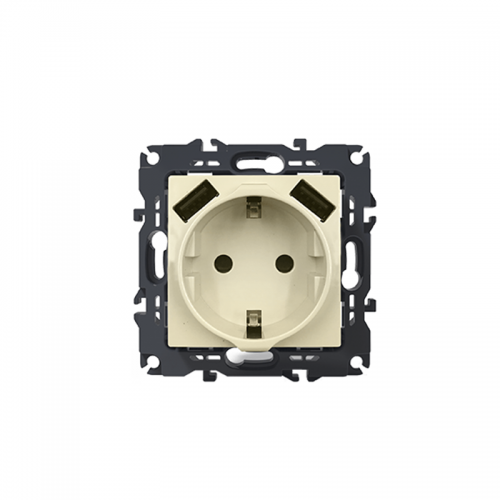 PRIME ΠΡΙΖΑ ΣΟΥΚΟ ΑΣΦΑΛΕΙΑΣ 1x2P+E 16A 250VAC & 2 USB...