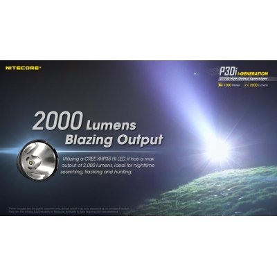 ΦΑΚΟΣ LED NITECORE PRECISE P30i, 2000 Lumens,...