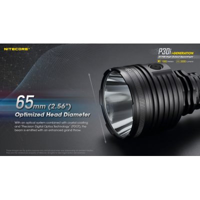 ΦΑΚΟΣ LED NITECORE PRECISE P30i, 2000 Lumens,...