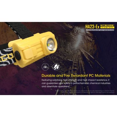 ΦΑΚΟΣ LED NITECORE HEADLAMP HA23-EX, Explosion...
