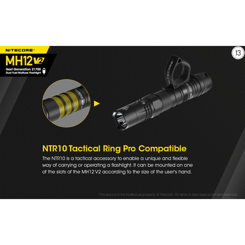 ΦΑΚΟΣ LED NITECORE MULTI TASK HYBRID...