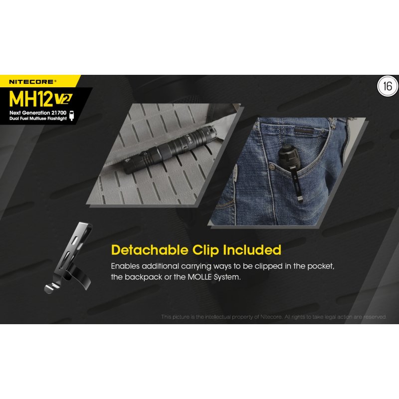 ΦΑΚΟΣ LED NITECORE MULTI TASK HYBRID...