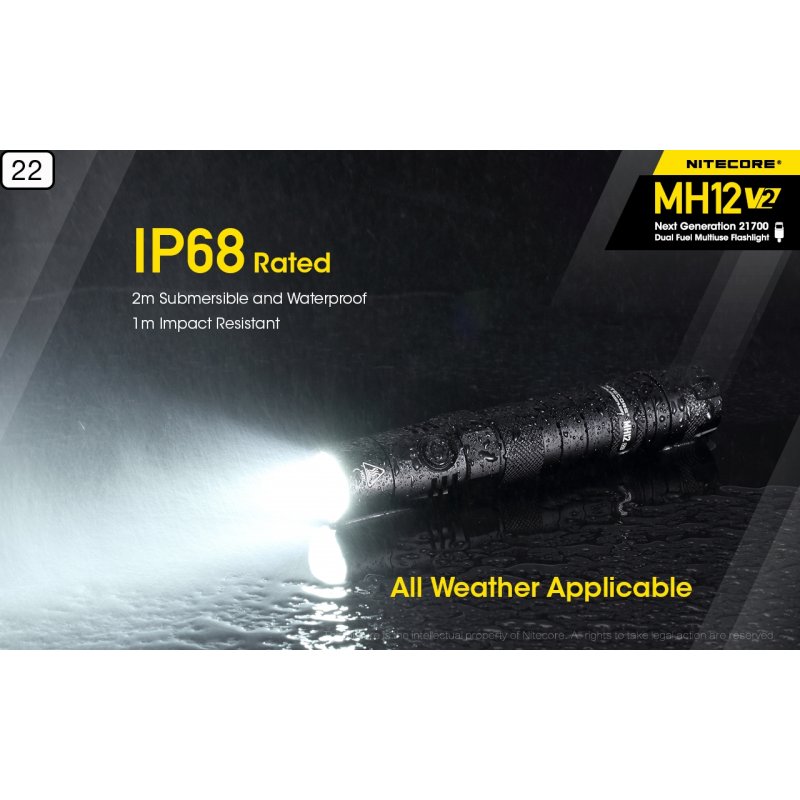 ΦΑΚΟΣ LED NITECORE MULTI TASK HYBRID...