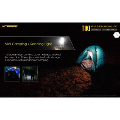 ΦΑΚΟΣ LED NITECORE TIKI LE, Black, USB-C, 300...